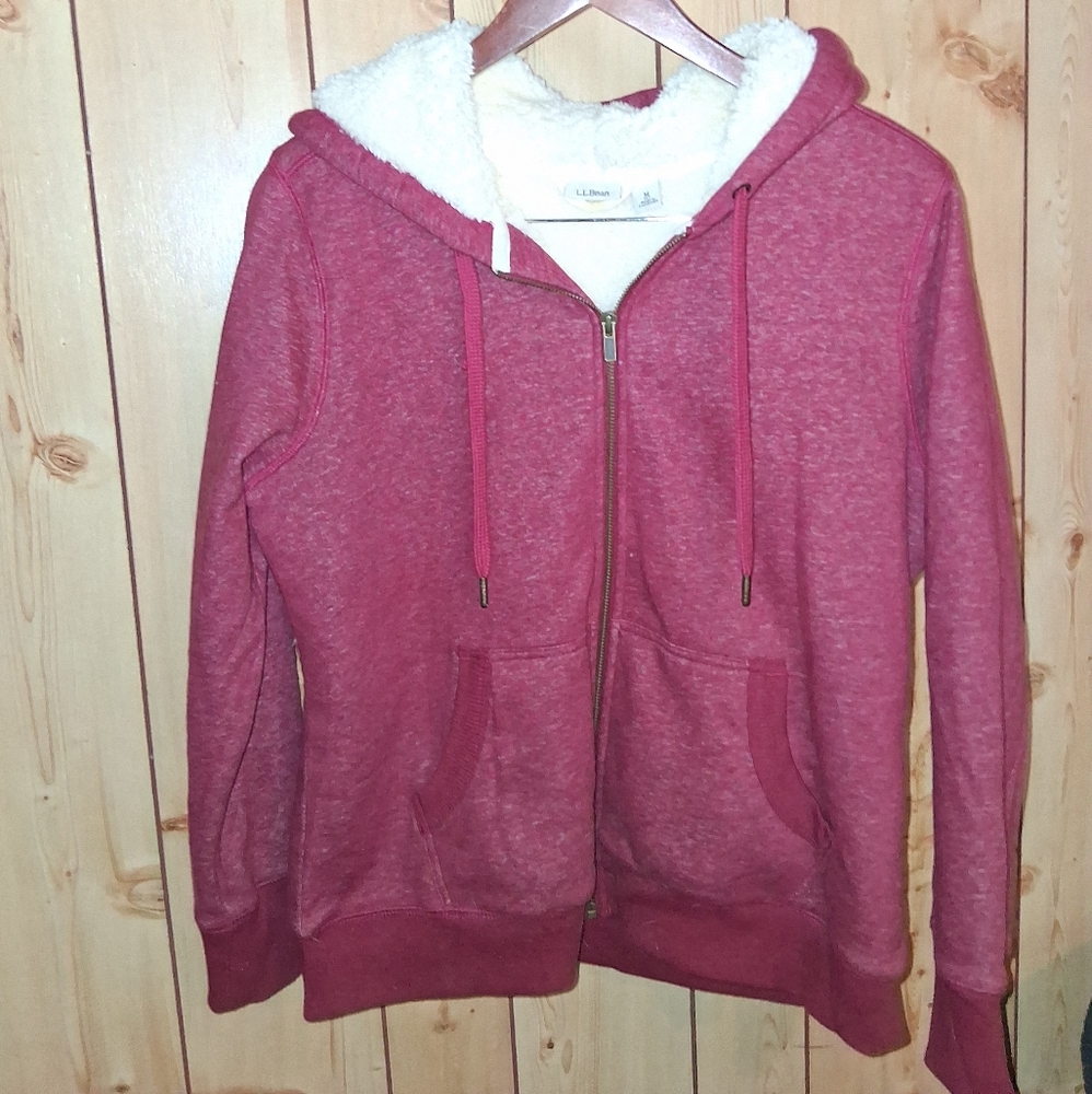 Cozy Red Hoodie Jacket